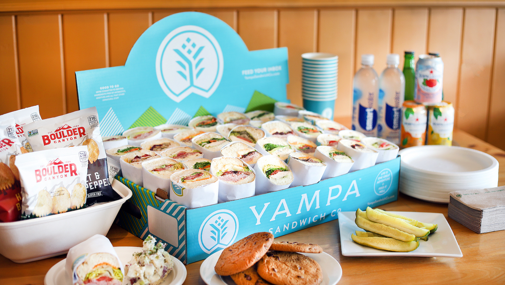 Catering Boxes at Yampa Sandwich Company
